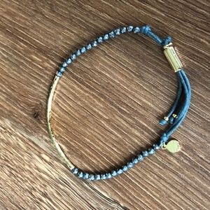 Gorjana Power Gemstone Bracelet- Pyrite